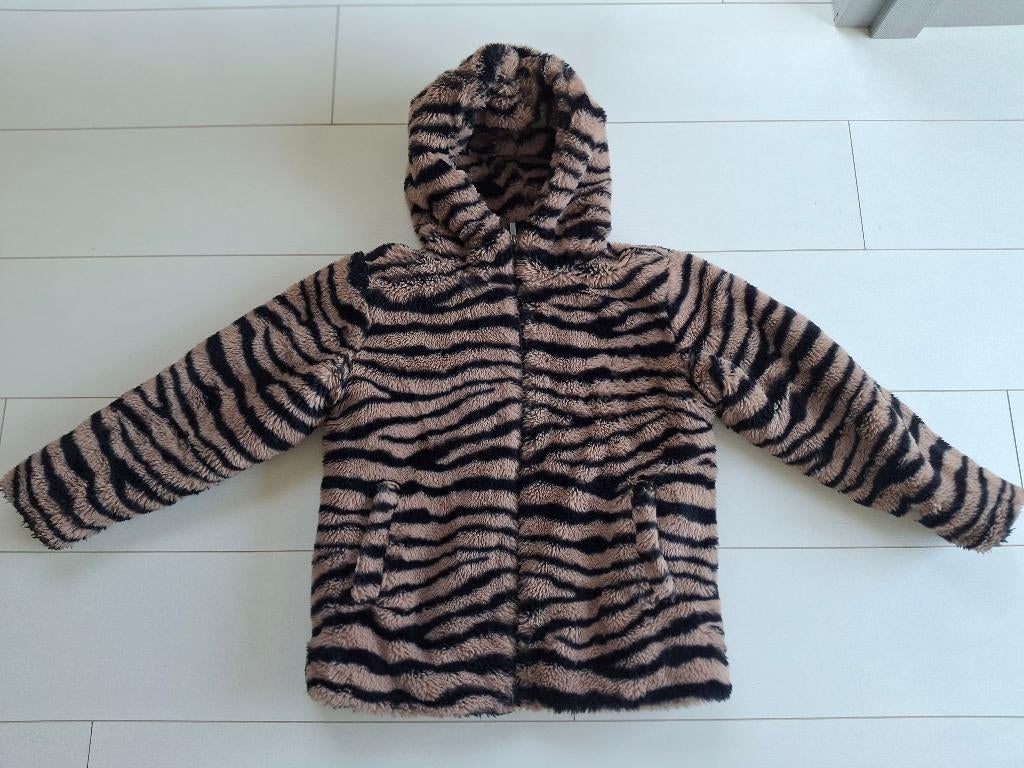 warme meisjes winterjas Shoeby 146/152 zgan 7,50, Meisje, Ophalen of Verzenden, Zo goed als nieuw, Jurk of Rok