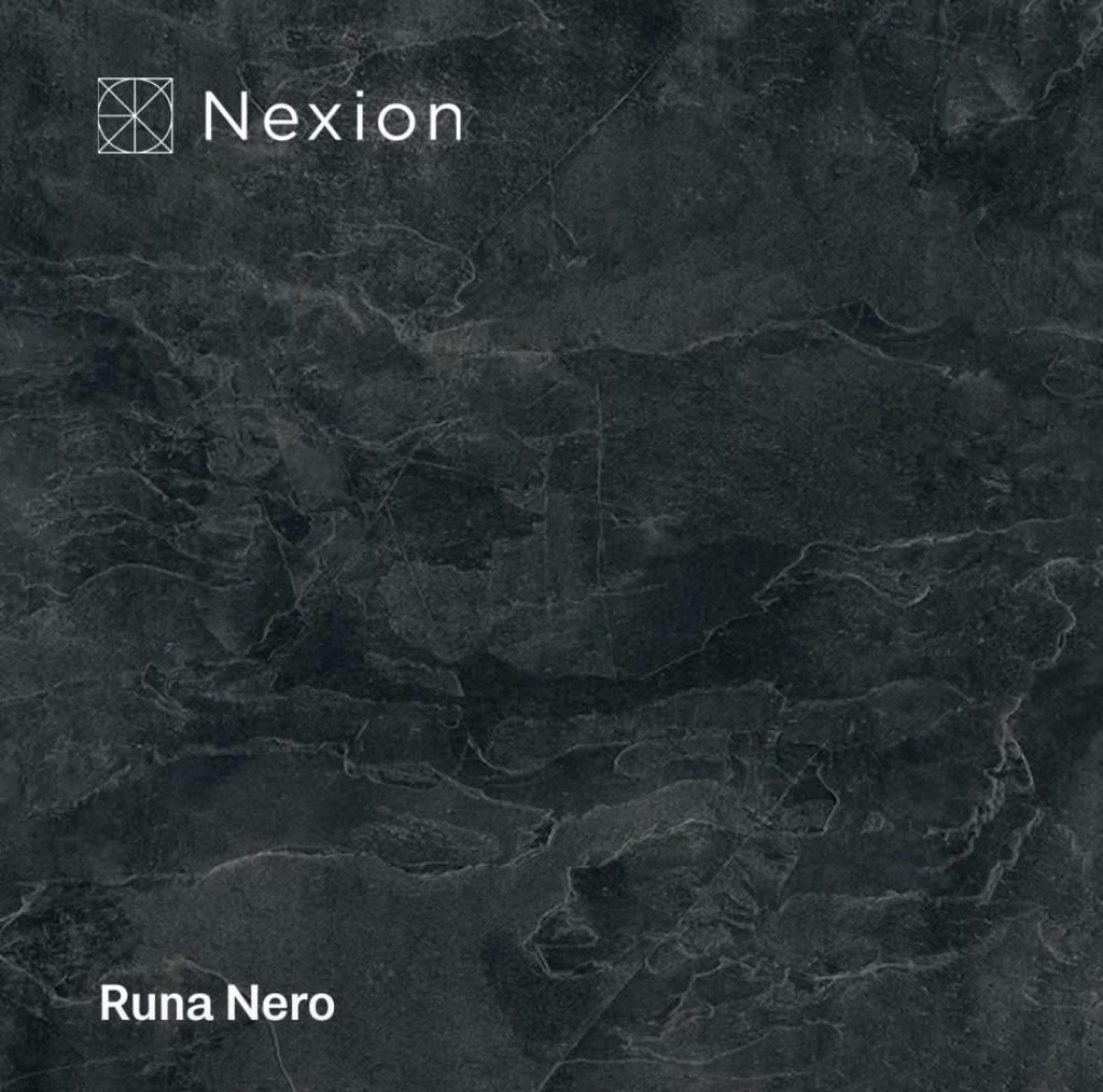 Tegel Leisteenlook  Runa Nero 1198x598x9mm naturale, 60 cm of meer, Nieuw, Ophalen of Verzenden, 10 m² of meer