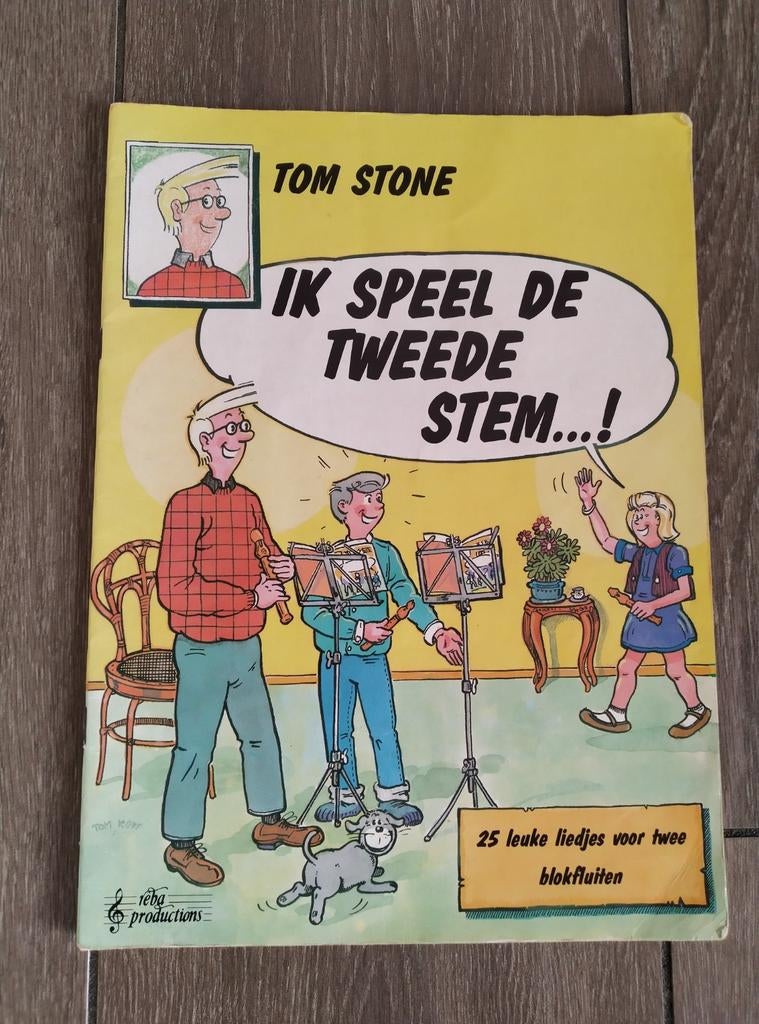 Ik speel de tweede stem Tom Stone blokfluit, Muziek en Instrumenten, Bladmuziek, Ophalen of Verzenden