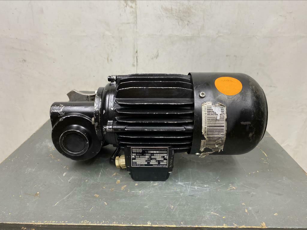 Weg (Wurtt) electromotor, type: OC6 632 TE, Doe-het-zelf en Verbouw, Motoren, Ophalen of Verzenden, Gebruikt, Elektromotor
