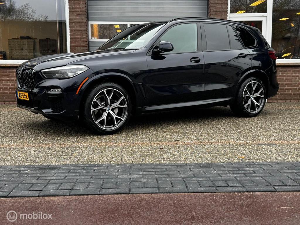 BMW X5 xDrive40i High Executive FULL OPTIONS!, Auto's, Automaat, Gebruikt, Blauw, 340 pk
