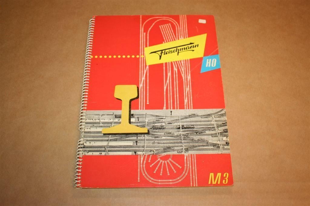 Fleischmann HO Emplacementboek M3 - Circa 1960 !!, Wisselstroom, Gebruikt, Wagon, Ophalen of Verzenden