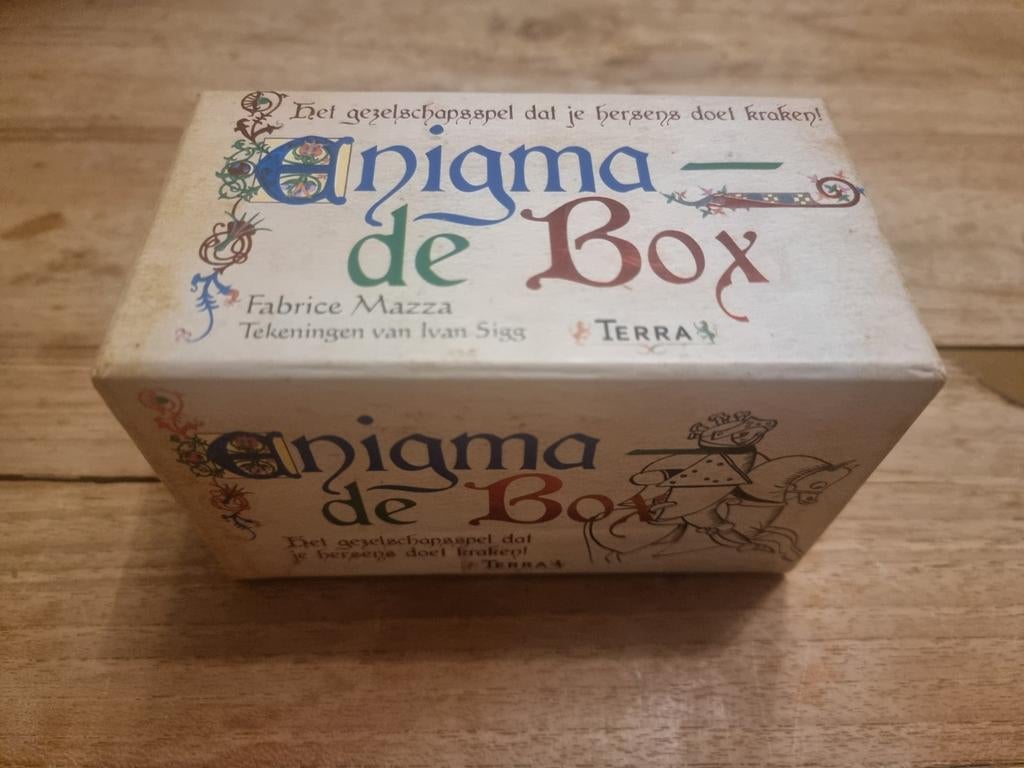 Enigma de Box van Terra - Hersenkraker!, Gebruikt, Terra, Ophalen of Verzenden, Vijf spelers of meer