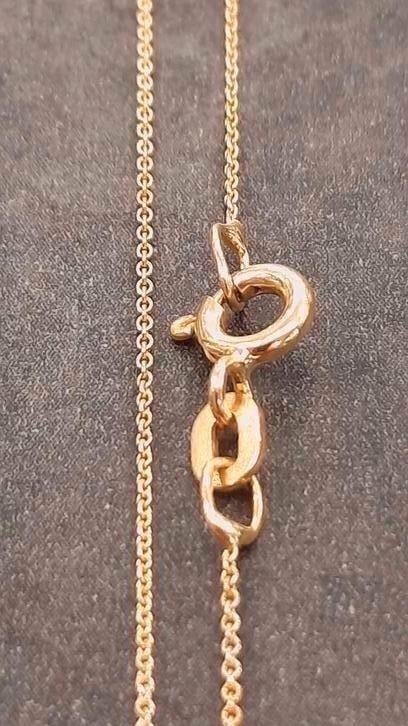 gouden dames ketting 14kt, Www.bredajuwelier.nl, Nieuw, Ophalen of Verzenden, Www.bredajuwelier.nl