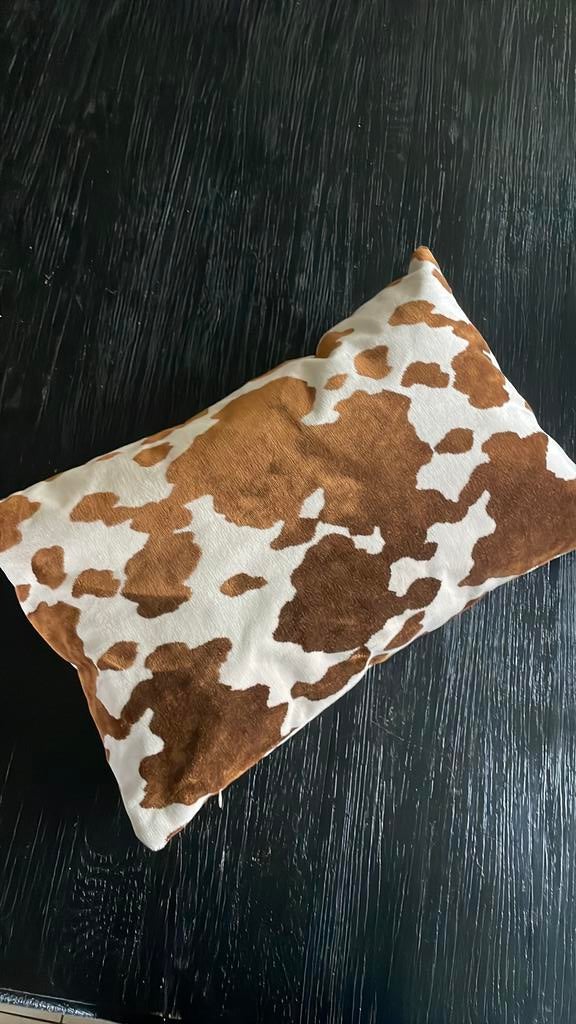 Koeien kussen hoes, Ophalen of Verzenden, Nieuw, Wit, Rechthoekig