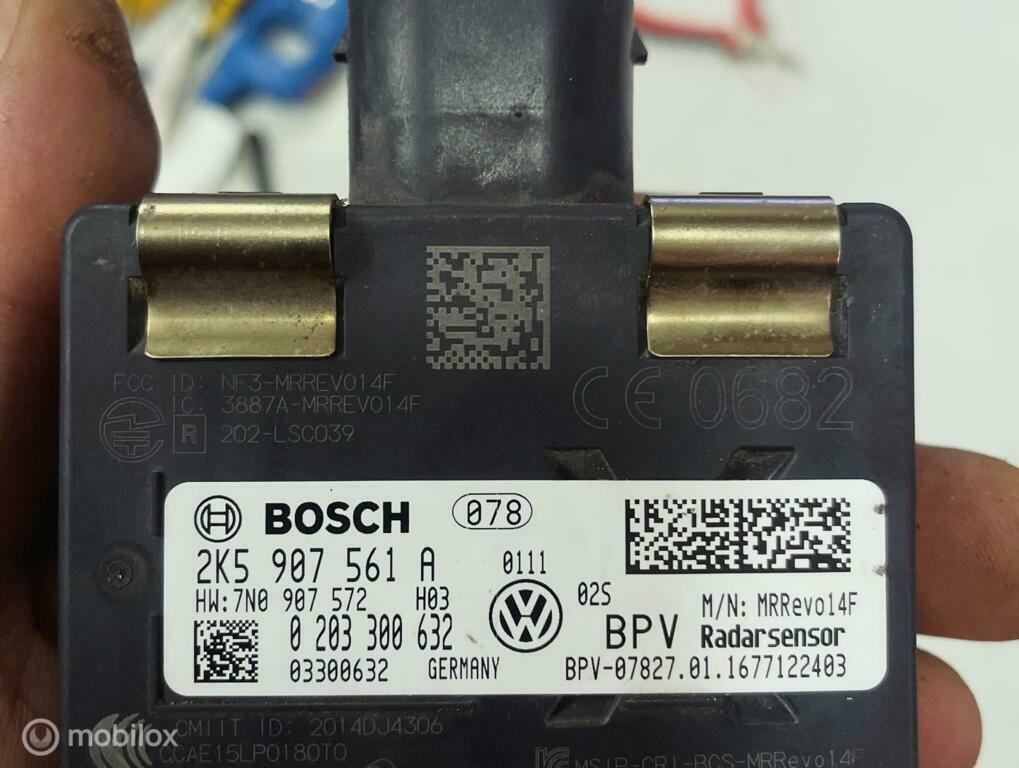 Radarsensor ACC radar vrijschakelen inleren 7N0907561 VW, Auto-onderdelen, Ophalen of Verzenden, Gebruikt