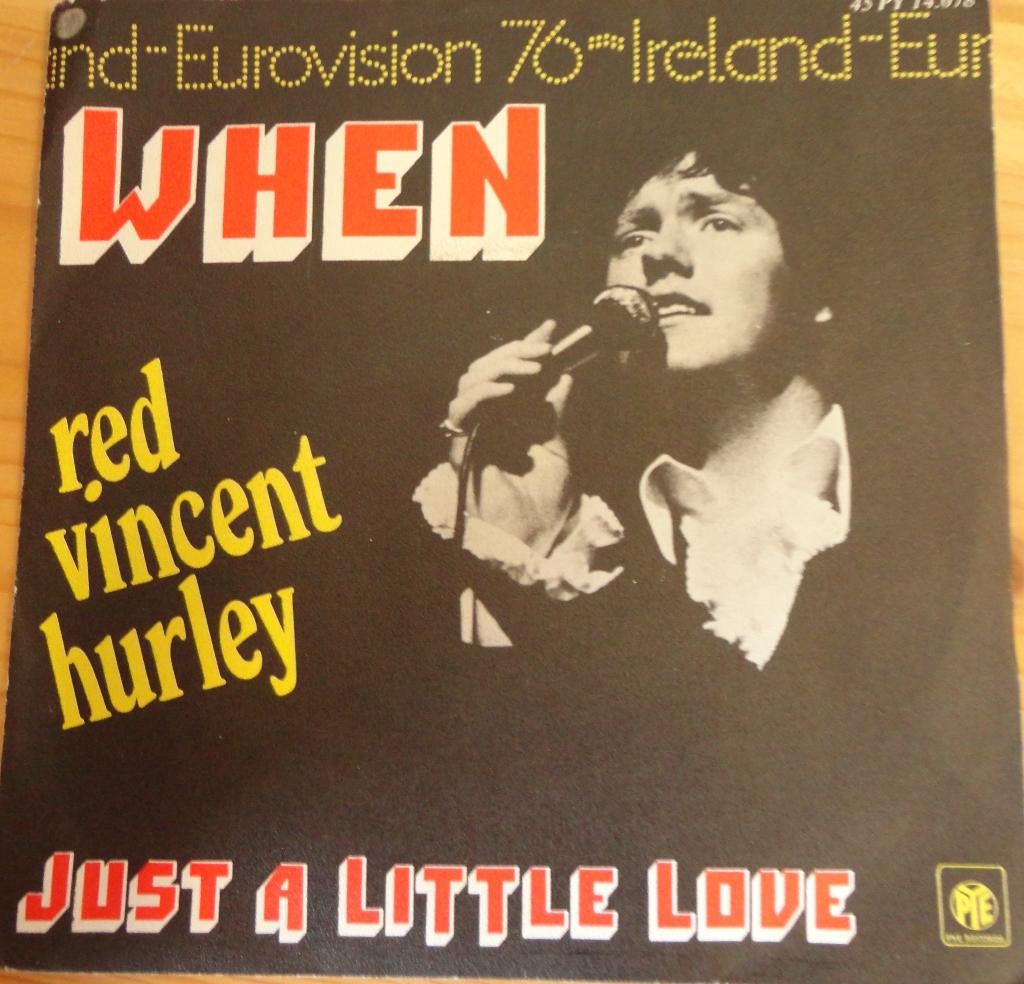 Red Vincet Hurley > When, Gebruikt, 7 inch, Single, Ophalen of Verzenden