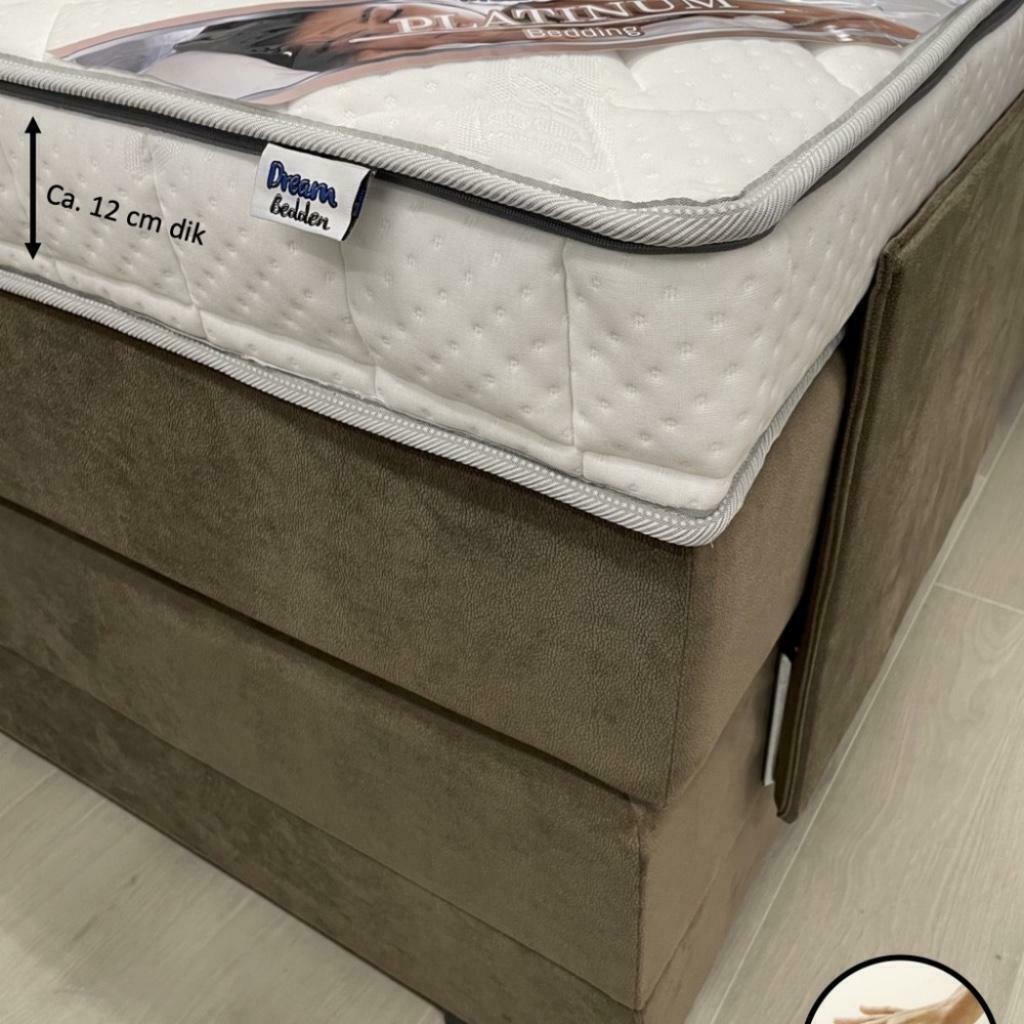 Topper Platinum Nasa Traagschuim ca. 12cm dik Bamboo hoes, Ophalen of Verzenden, Nieuw, Matras