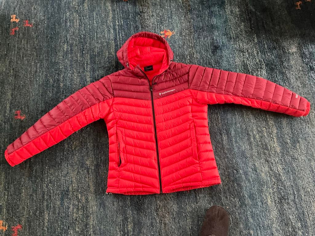 Peak Performance Frost Down Jas - maat XL, Ophalen of Verzenden, Zo goed als nieuw, Maat 56/58 (XL), Oranje