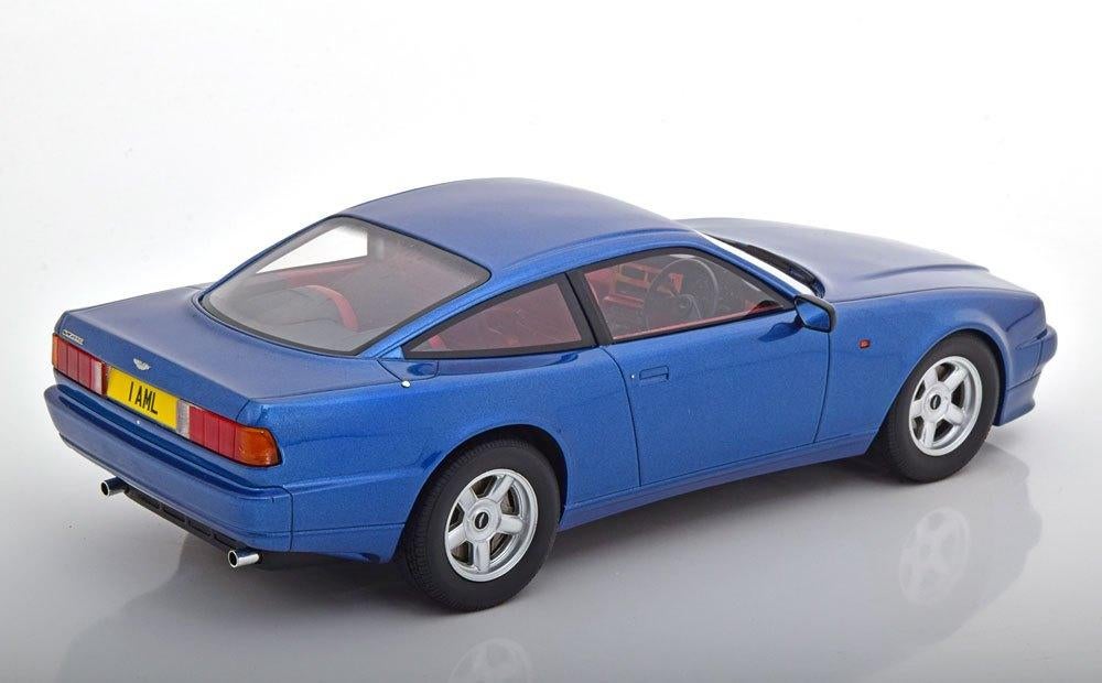 JSN Cult Models 1:18 Aston Martin Virage blue metallic 1988, Hobby en Vrije tijd, Modelauto's | 1:18, Overige merken, Cult Models