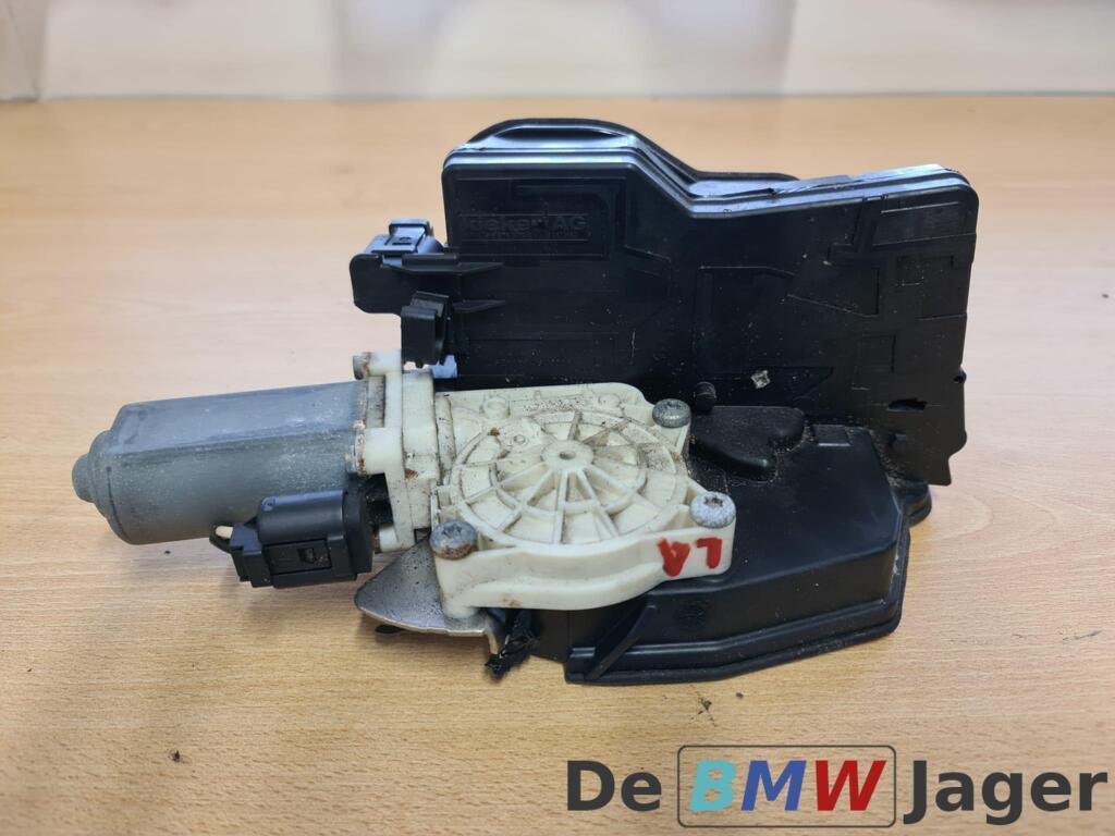 Slotmechanisme deur linksachter BMW 7-serie E65 51227028909, Gebruikt, Ophalen of Verzenden, BMW, BMW