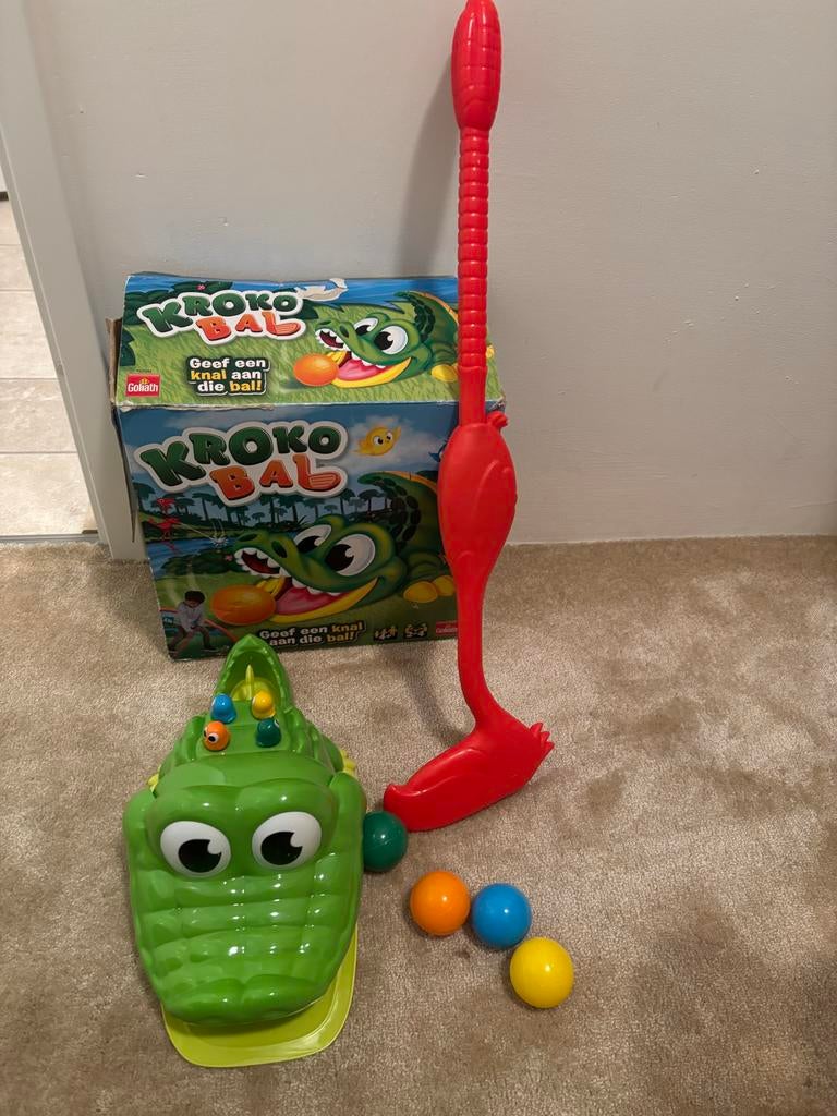 Kroko Bal spel compleet, Ophalen of Verzenden, Zo goed als nieuw, Overige typen
