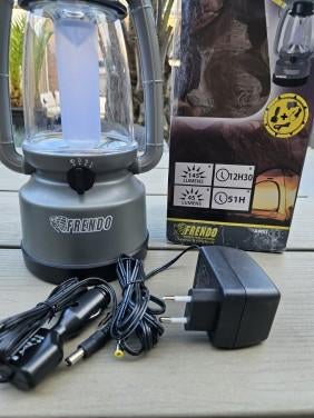 Nieuwe Frendo tuin kampeer, outdoor lantaarn, oplaadbaar LED, Ophalen of Verzenden, Nieuw