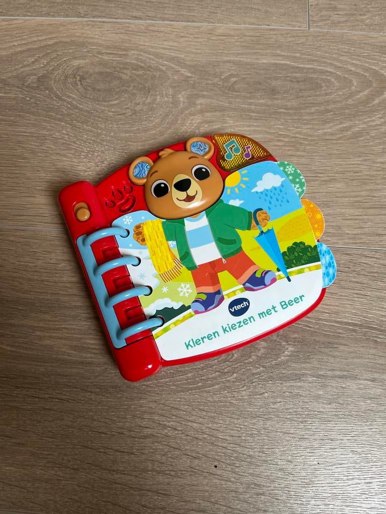 VTech Beer dierenvriendjes boekje met geluid, Kinderen en Baby's, Speelgoed | Babyspeelgoed, Zo goed als nieuw, Overige typen