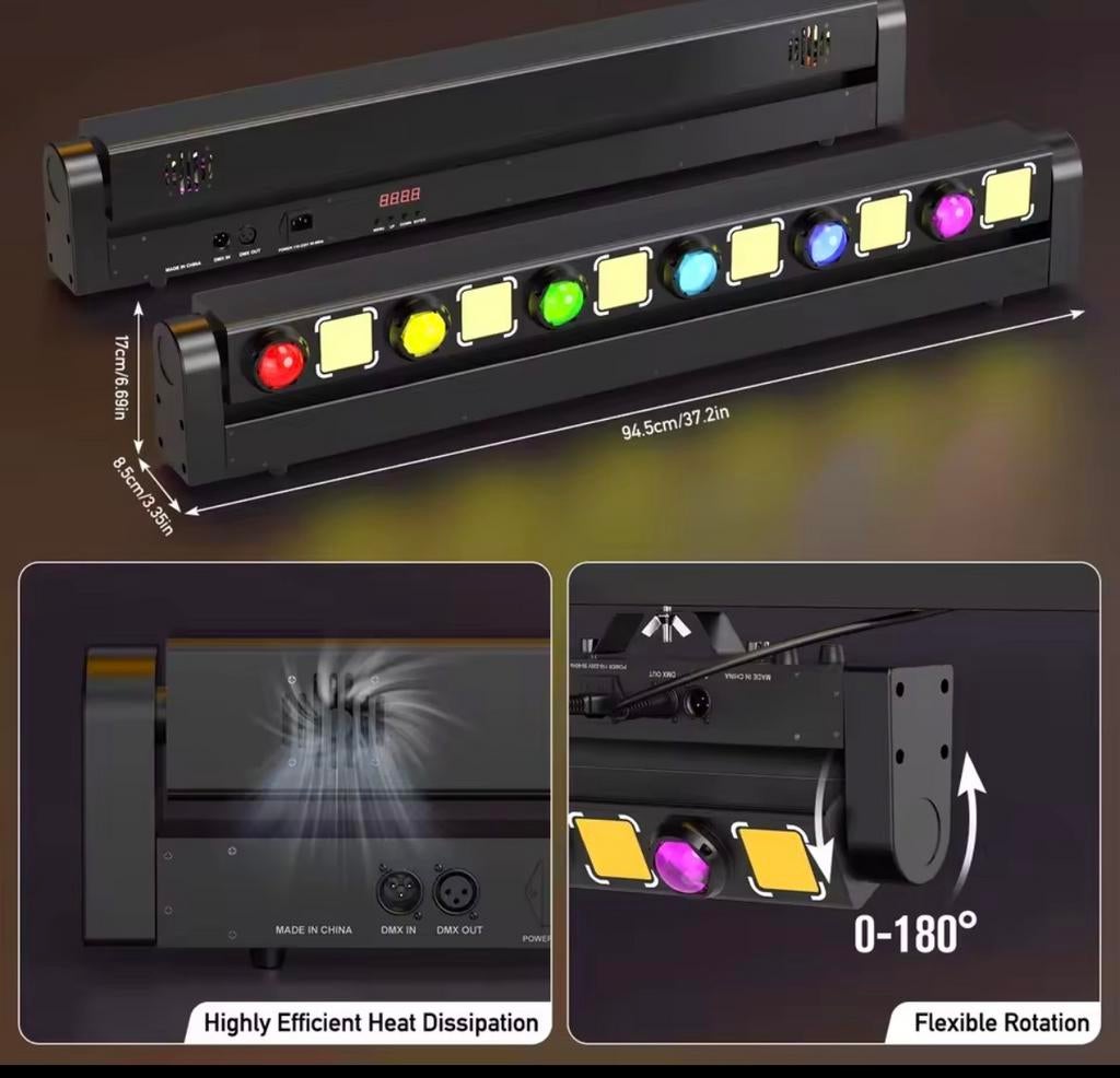 Nieuwe LED Bar Lichteffect, Ophalen of Verzenden, Nieuw, Licht, Geluidgestuurd