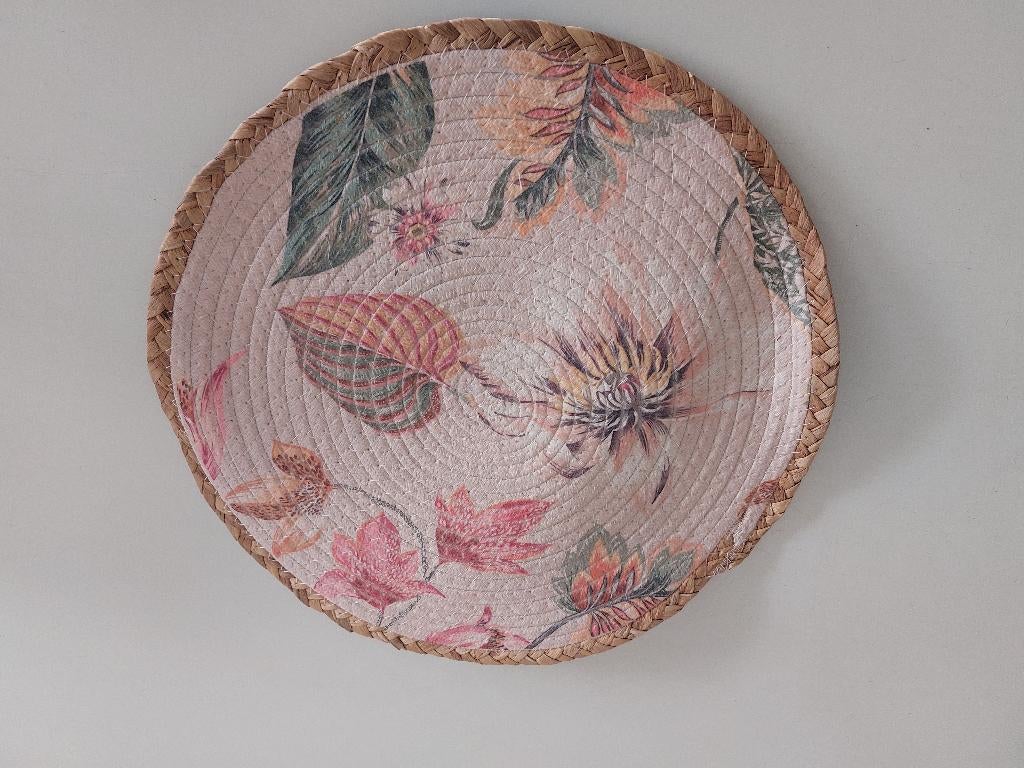 Decoratie placemat, Huis en Inrichting, Woonaccessoires | Onderzetters, Ophalen of Verzenden, Gebruikt, Overig