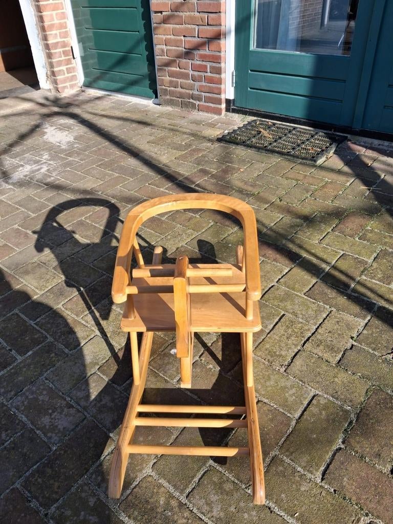 Houten hobbelpaard, Ophalen, Gebruikt
