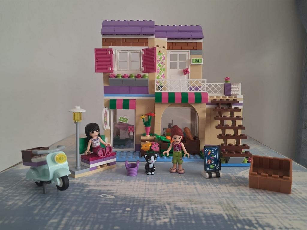 Lego friends- supermarkt- 41108, Ophalen of Verzenden, Gebruikt, Complete set, Lego