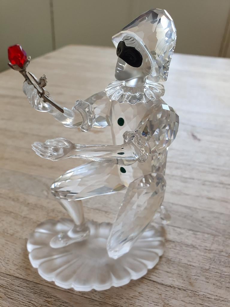 Swarovski jaarstukken Pierrot, Columbine, Harlequin, Ophalen of Verzenden, Zo goed als nieuw, Figuurtje