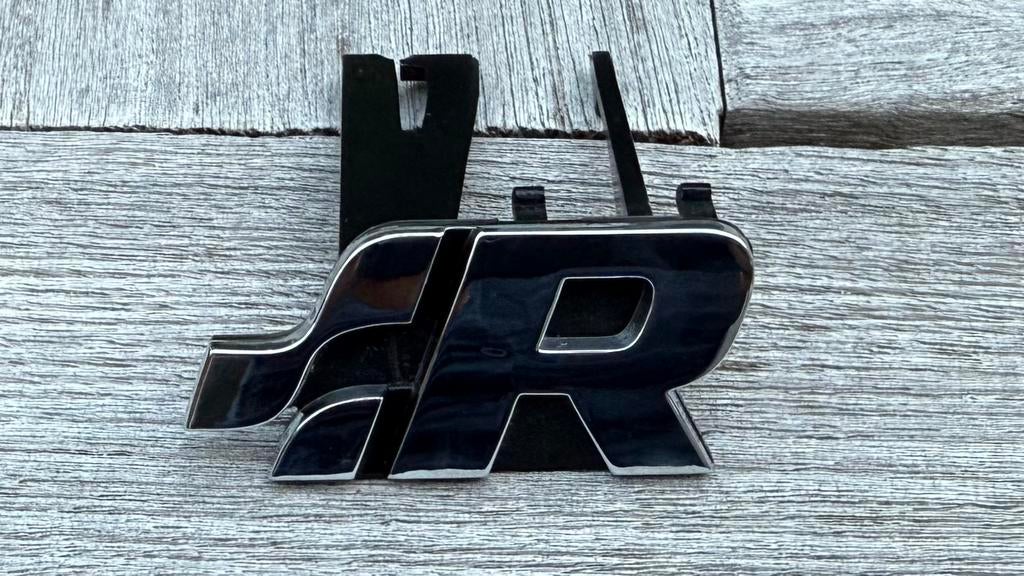Originele Volkswagen (VW) R-line grill logo, Nieuw, Ophalen of Verzenden, Bumper, Volkswagen