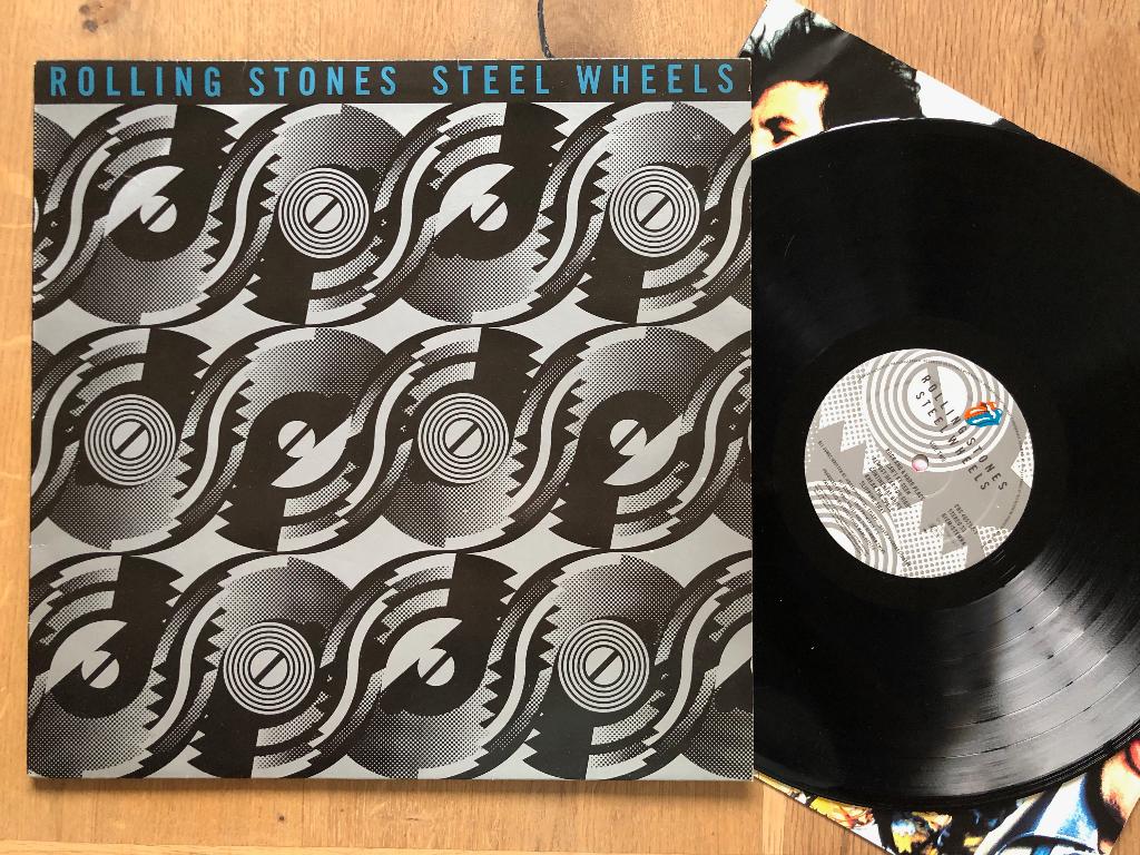 ROLLING STONES - Steel wheels ( LP; NMINT ), Cd's en Dvd's, Vinyl | Rock, Ophalen of Verzenden, Zo goed als nieuw, 12 inch, Poprock