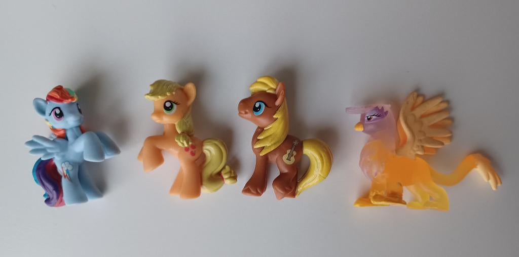 MLP Hasbro Mystery Mini figure 4 stuks, Verzamelen, Ophalen of Verzenden, Zo goed als nieuw