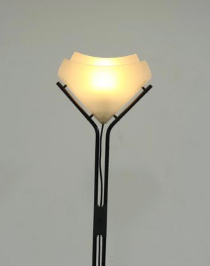 Vintage Dutch design vloerlamp van Otto Heuvelink, Huis en Inrichting, Lampen | Vloerlampen, Ophalen of Verzenden, Zo goed als nieuw