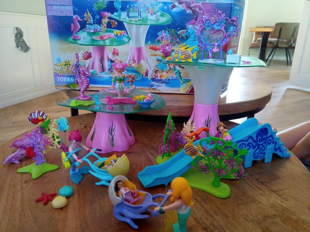 Zgan - Playmobil Magic Zeemeerminnenparadijs (70886), Ophalen of Verzenden, Zo goed als nieuw, Complete set