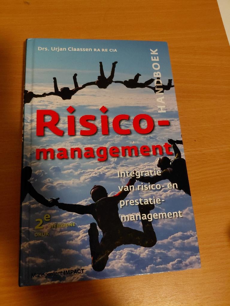 Handboek risicomanagement, Boeken, Ophalen of Verzenden, Zo goed als nieuw, Management