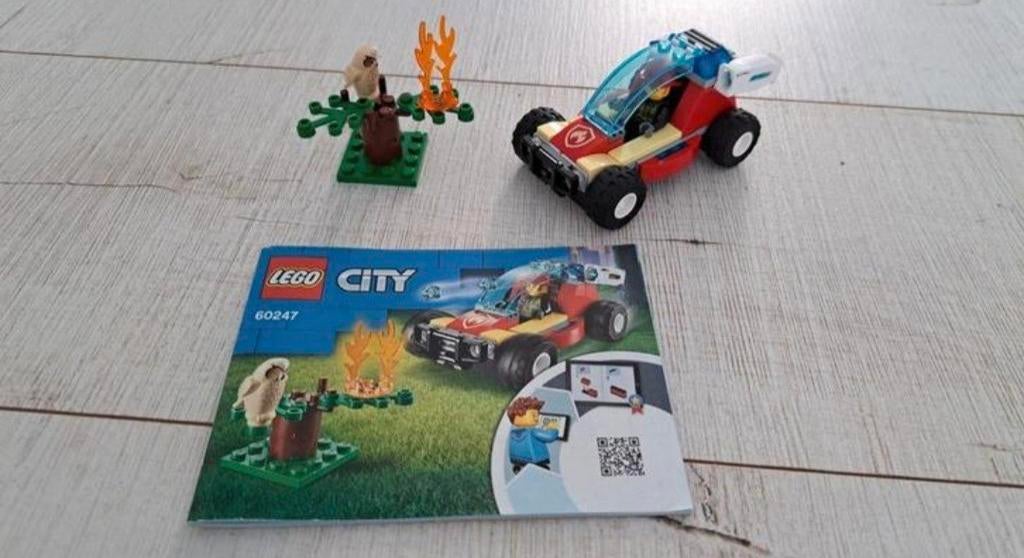 Lego city 60247 bosbrand, Ophalen of Verzenden, Zo goed als nieuw