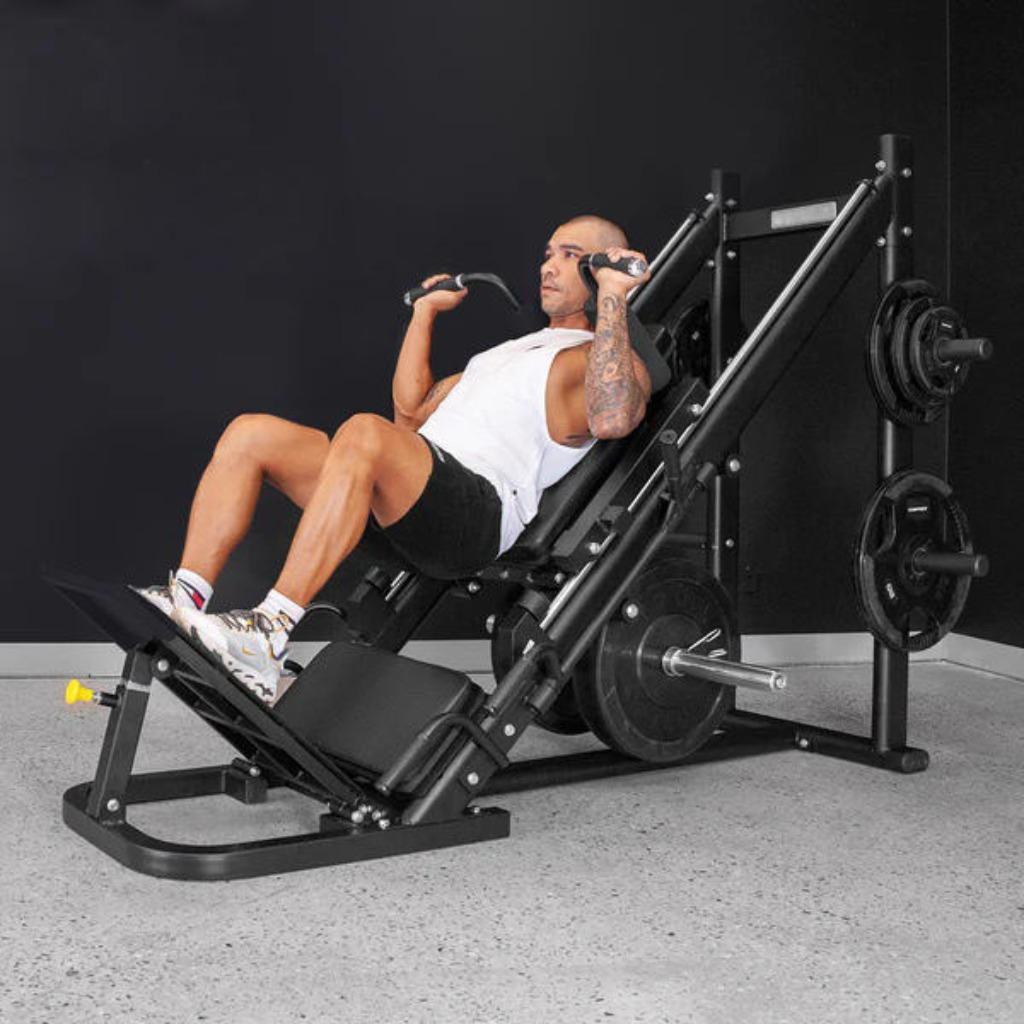 Leg Press/Hack Squat Machine – 2-in-1 Krachtstation, Ouderijksweg, Verkoop@destaca.nl, Nieuw, Ophalen of Verzenden