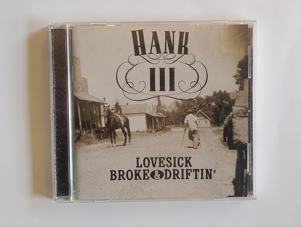 Hank III - Lovesick Broke & Driftin' CD - Hank Williams III, Ophalen of Verzenden, Zo goed als nieuw