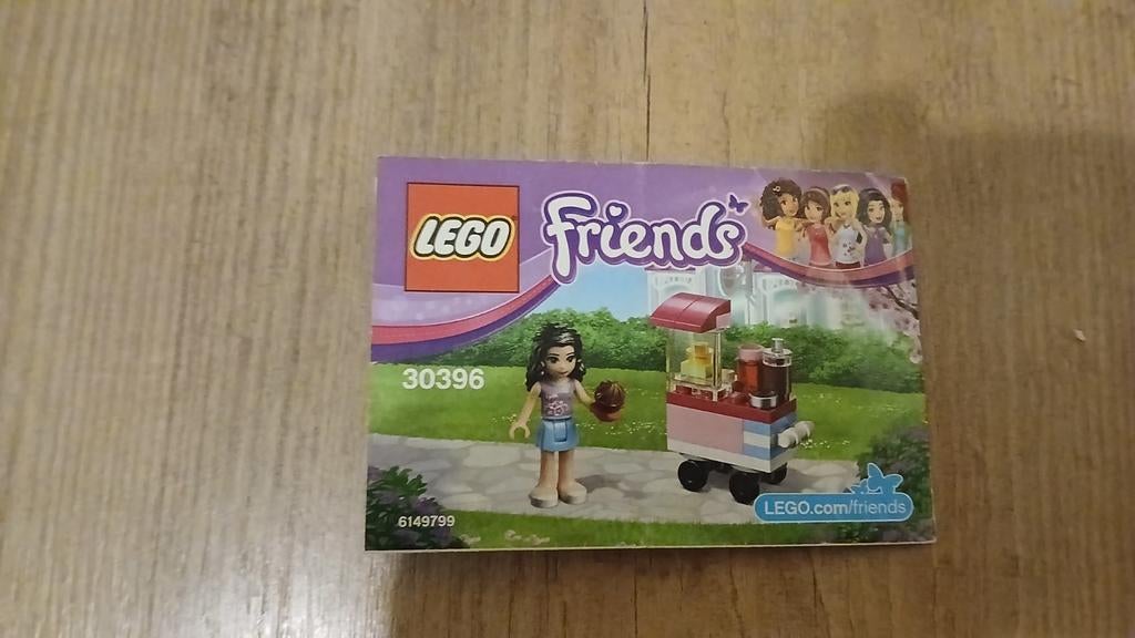 Lego friend 30396 eetkraampje, Ophalen of Verzenden, Zo goed als nieuw, Complete set, Lego