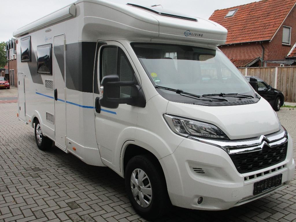 Adria Sunliving S65 SK / nieuwstaat /van 1e eigenaar gekocht, Caravans en Kamperen, Campers, Fiat, Tot en met 2, Bedrijf, Adria