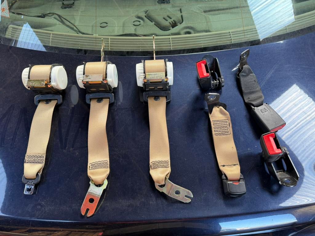 Gordels achterbank bmw e60 5 serie, Auto-onderdelen, Ophalen of Verzenden, BMW