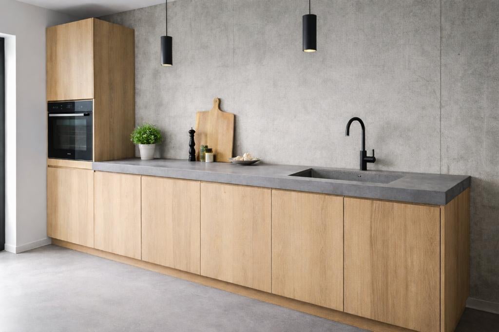 Werkblad beton - keukenblad beton - maatwerk - buitenkeuken, Ophalen, 150 tot 200 cm, Nieuw, Minder dan 100 cm