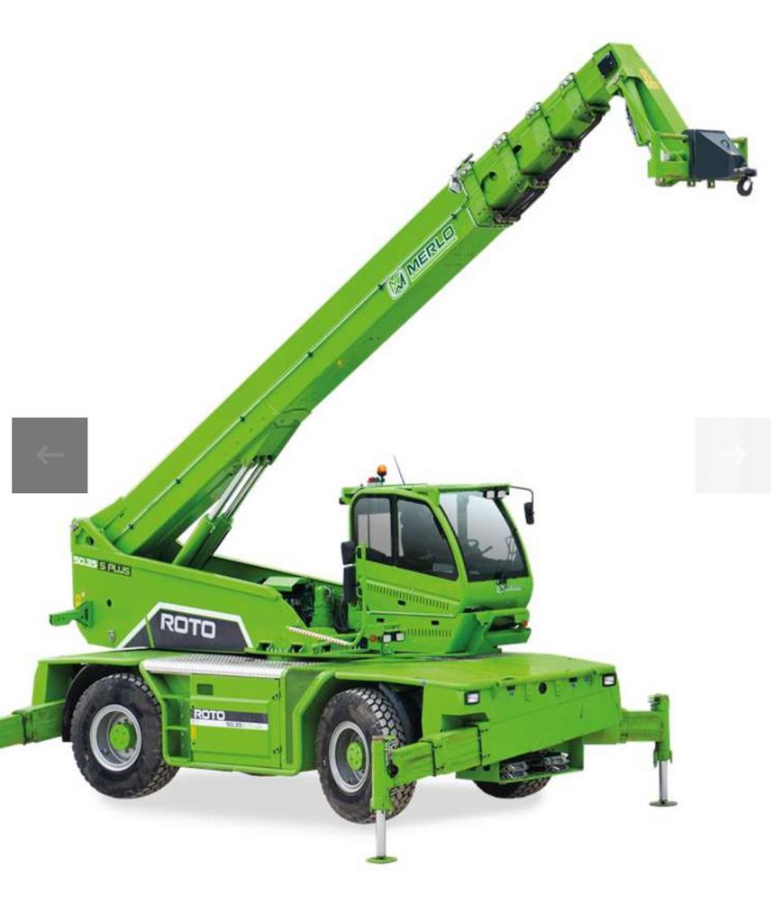 Gezocht Machinist voor onze merlo 50.30s, Ophalen