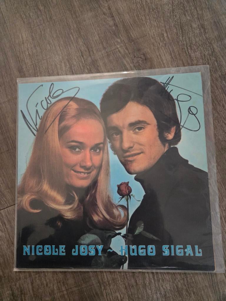 Gesigneerde LP Nicole & Hugo - Goede Staat, Ophalen of Verzenden