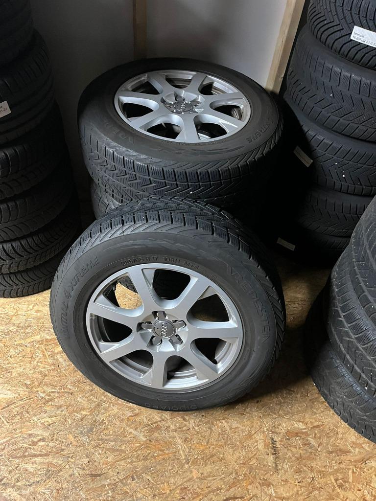 Audi Q5 velgen met winterbanden, Auto-onderdelen, Ophalen, Gebruikt, Banden en Velgen, 17 inch