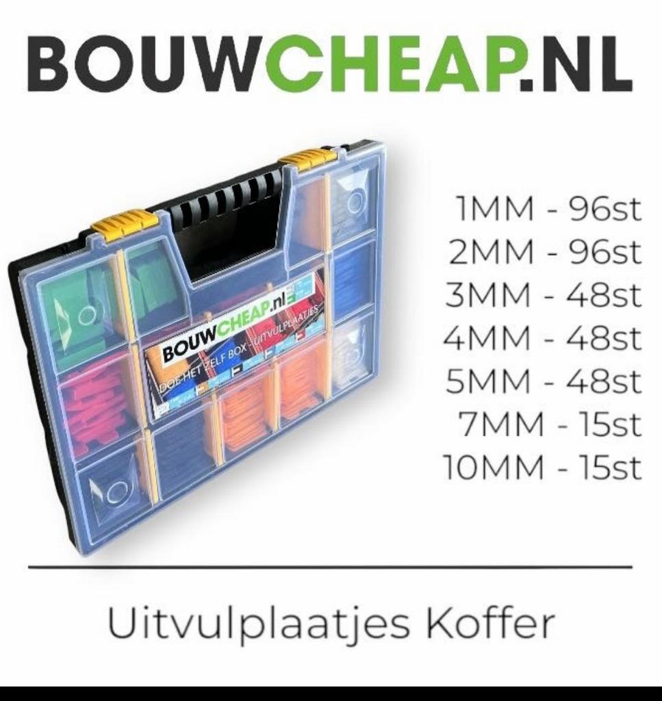 Uitvulplaatjes rechtstreeks van producent