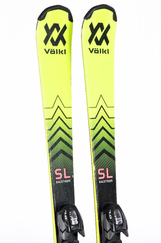 140 kinder ski's VOLKL RACETIGER SL 2023, grip walk, Sport en Fitness, Skiën en Langlaufen, Overige merken, Gebruikt, 100 tot 140 cm
