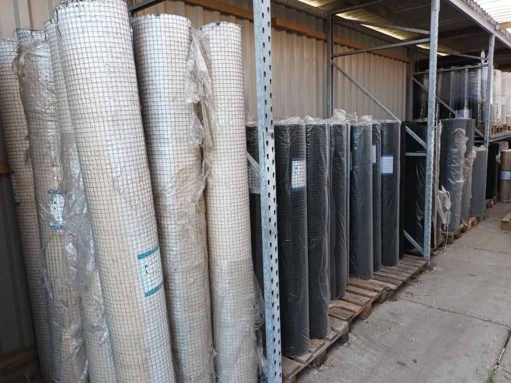 Verzinkt volièregaas | Verschillende kleur, maat en afmeting, Ophalen of Verzenden, Nieuw, 20 meter of meer, Gaas