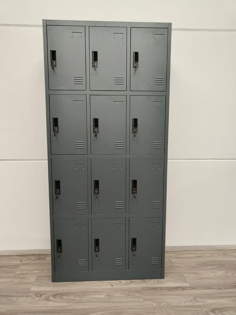 Metalen Lockerkasten 12-deurs, Ophalen, Nieuw