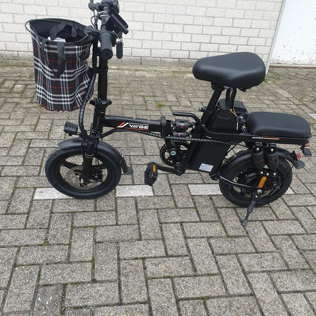 Elektrische Fiets Opvouwbare E-bike 48 V 7.5AH 14 Inch