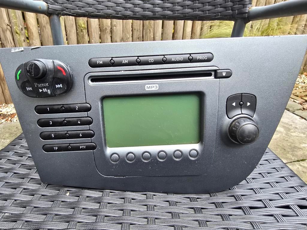 Radio CD Speler Seat Leon Hatchback 2005-2013, Ophalen of Verzenden, Gebruikt, Seat