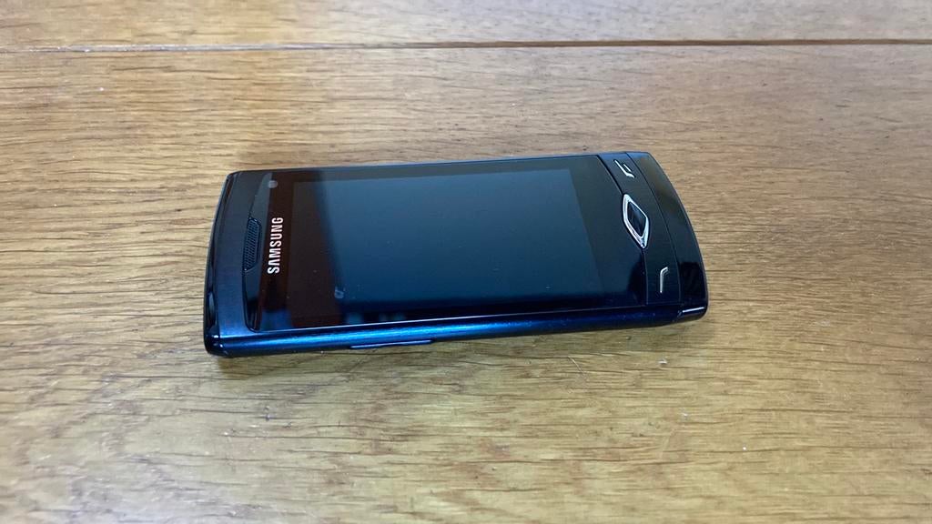 Samsung Wave GT-S8500 smartphone, Ophalen, Zo goed als nieuw, Zwart