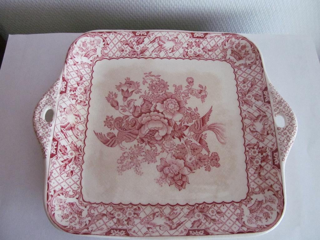 Mason's Stratford Pink serveerschaal., Ophalen