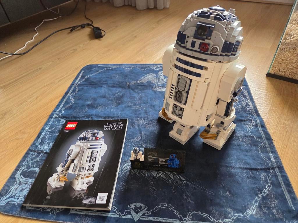 LEGO Star Wars UCS R2-D2 75308 - Compleet, Zonder Doos, Ophalen, Gebruikt, Complete set, Lego