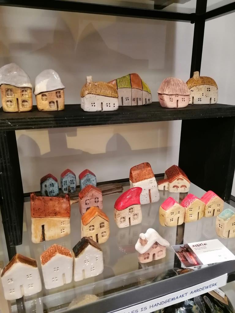 Huisjes en cottages handgemaakt keramiek, Huis en Inrichting, Ophalen of Verzenden, Nieuw