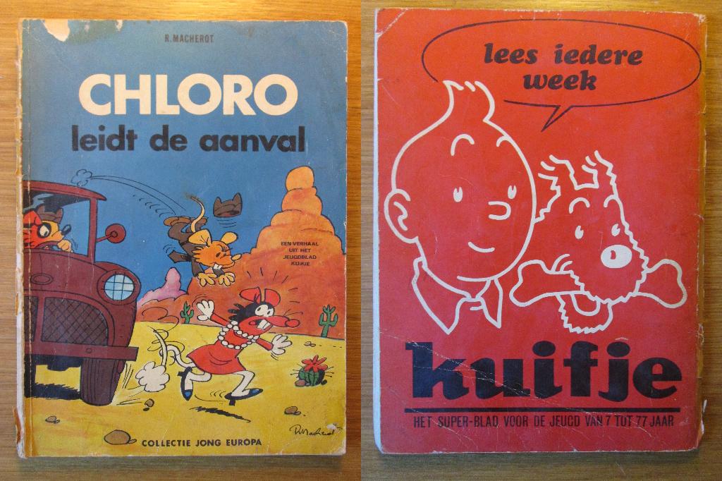 Chloro leidt de aanval (SC), Eén stripboek, Ophalen of Verzenden, Gelezen, Raymond Macherot